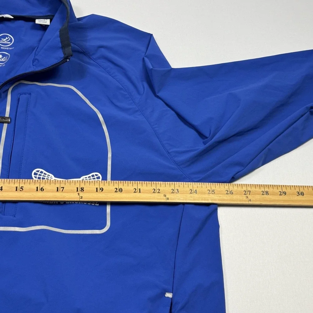 Tommy‎ Bahama Colby Lacrosse Jacket Womens XL Blue NCAA Quarter Zip Pullover